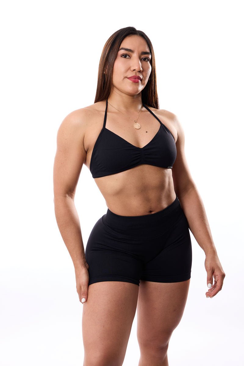 Impact Strappy Bra Onyx