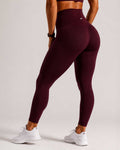 LEGGING ELITE BURGUNDY